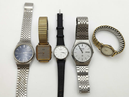 SEIKO 5-piece watch collection Watch collection 