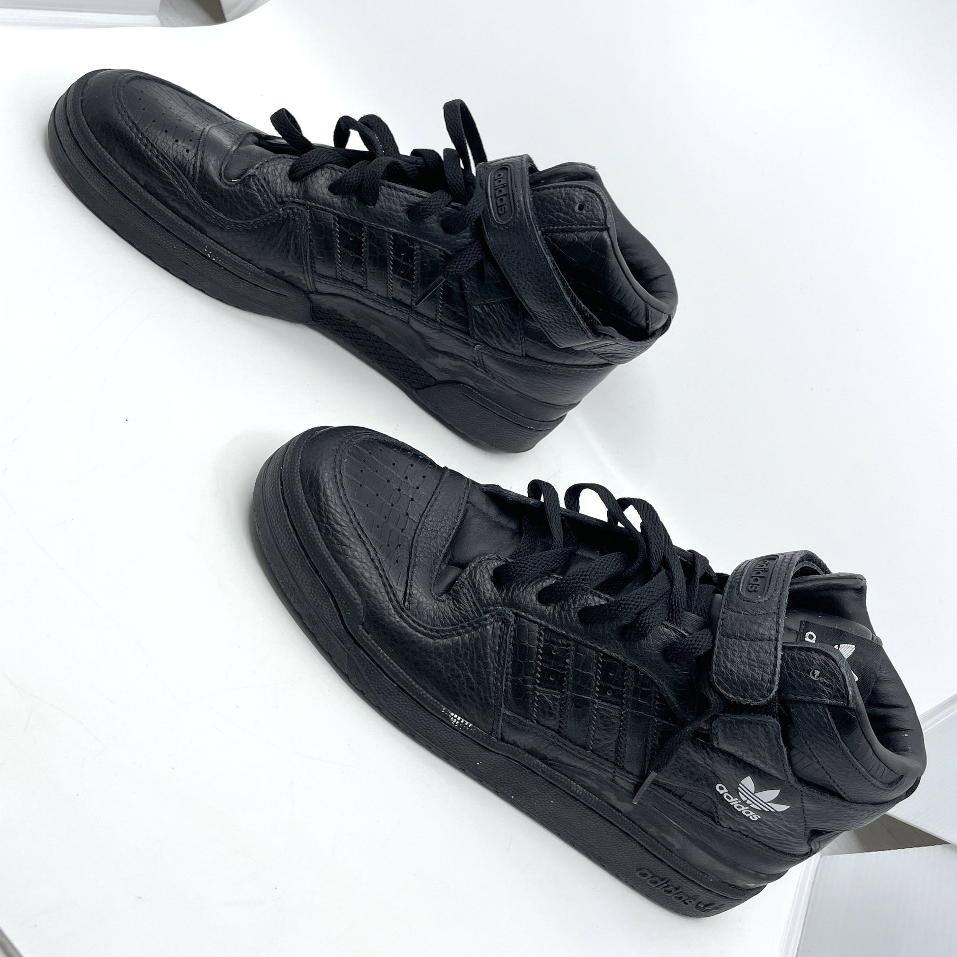 adidas FORUM MID Black Men's Sneakers, Size 29cm