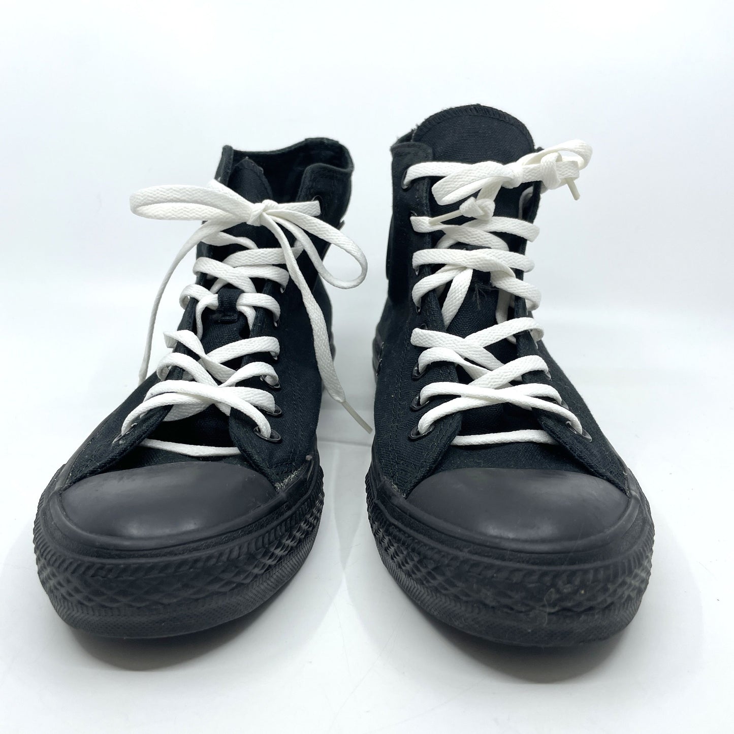 Converse Chuck Taylor Classic All Black Hi Cut M3310C Chuck Taylor All Star Sneakers, Size 9, 27.5cm