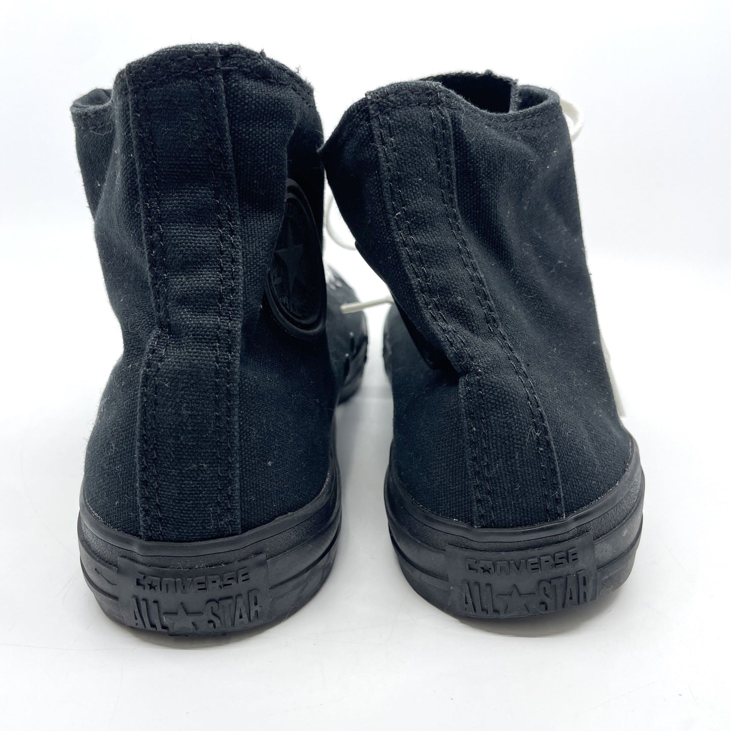 Converse Chuck Taylor Classic All Black Hi Cut M3310C Chuck Taylor All Star Sneakers, Size 9, 27.5cm