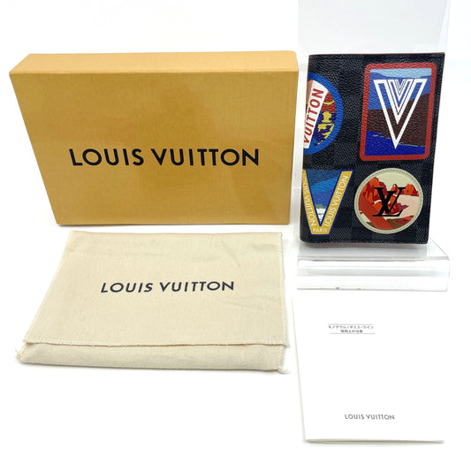 LOUIS VUITTON Damier Couverture Passport NM MB4168 Other Accessories