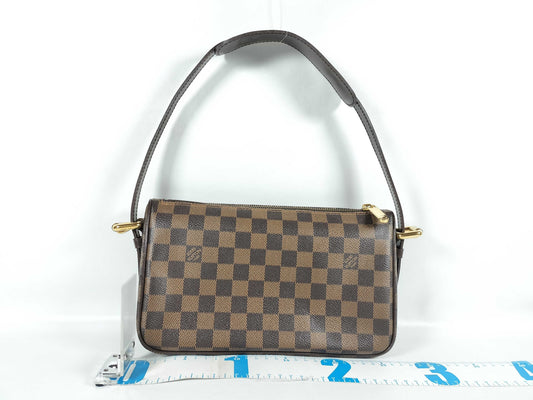 LOUIS VUITTON Damier Shoulder Bag with Long Strap, Ravello GM, N60006