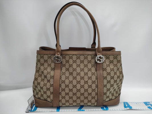 GUCCI GG Canvas Handbag Bag