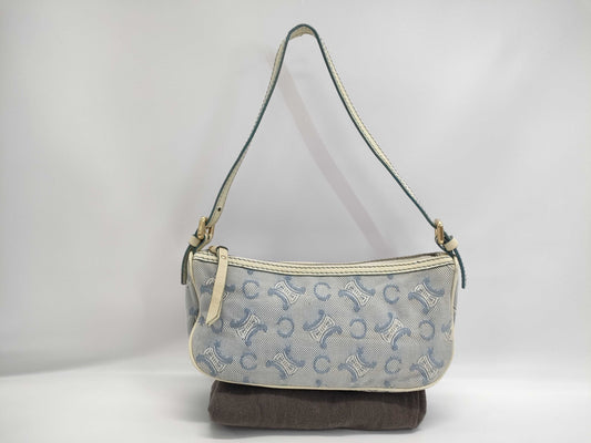 CELINE Denim Shoulder Bag Bag