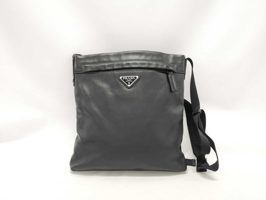PRADA Prada Triangle Logo Leather Shoulder Bag 2VH055 Shoulder Bag