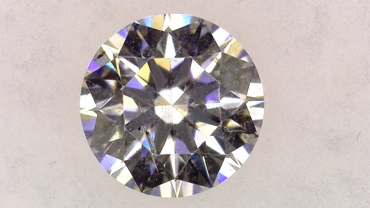 1.098ct G SI-2 EXCELLENT/VG/VG MEDIUM YELLOWISH GREEN NATURAL 6.56-6.62 x 4.10mm Loose Diamond