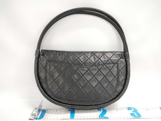 CHANEL CHANEL Hula Hoop Lambskin Handbag 18th Series Handbag