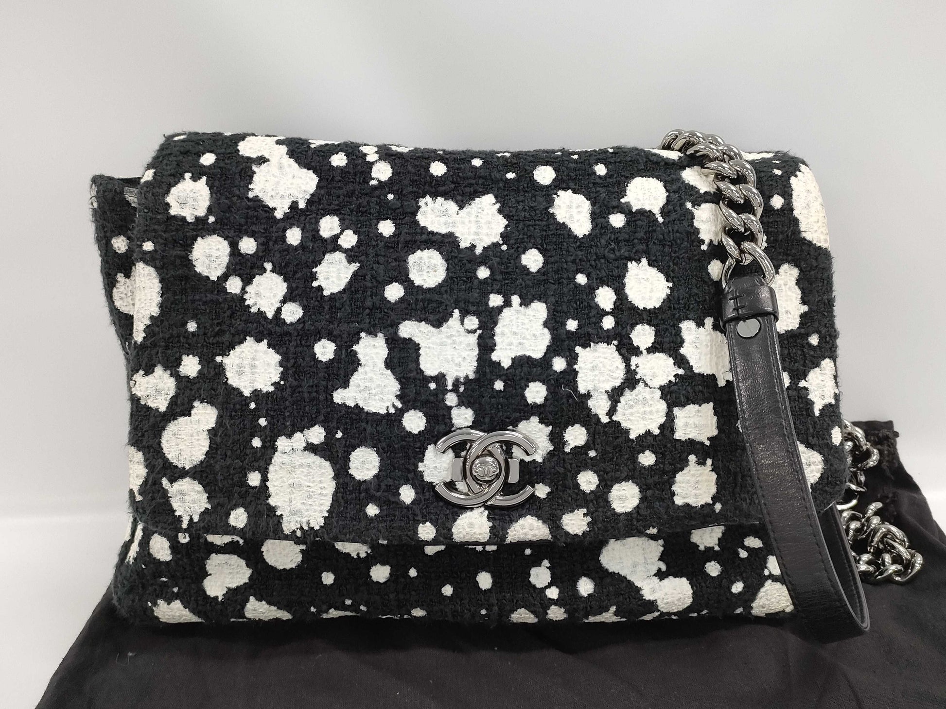 CHANEL CHANEL Painted Coco Mark Chain Shoulder Bag