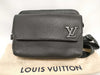 LOUIS VUITTON LV Aerogram Fastline Messenger Bag M22482 Black RFID Enabled Shoulder Bag