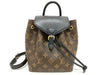 LOUIS VUITTON Monogram Montsouris NMBB M45516 Brown x Black RFID Enabled Backpack