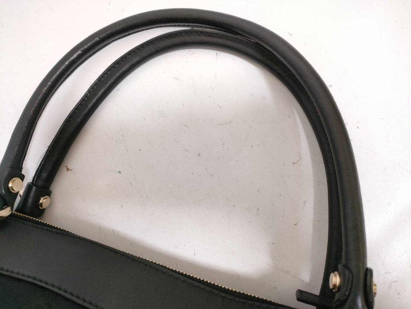 GUCCI GG Canvas GUCCI Gucci Abbey Tote Bag GG Pattern GG Canvas Black Tote Bag