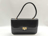 CELINE Leather Turnlock Handbag