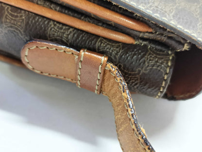 CELINE Macadam Shoulder Bag