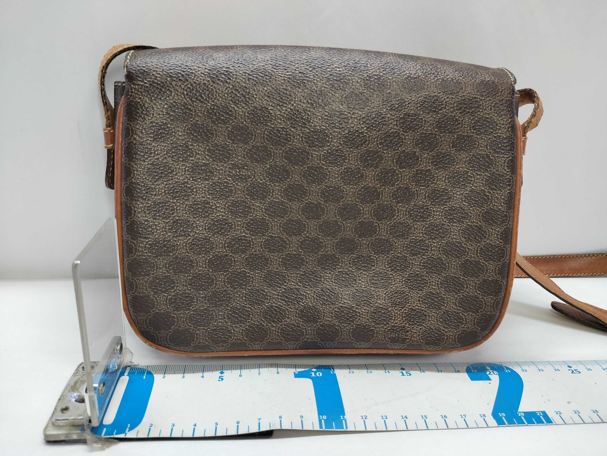 CELINE Macadam Shoulder Bag