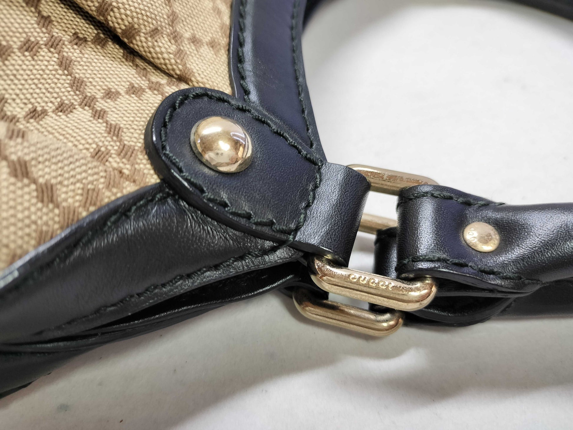 GUCCI Diamante Handbag Tote Bag