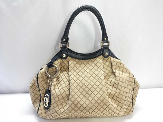 GUCCI Diamante Handbag Tote Bag