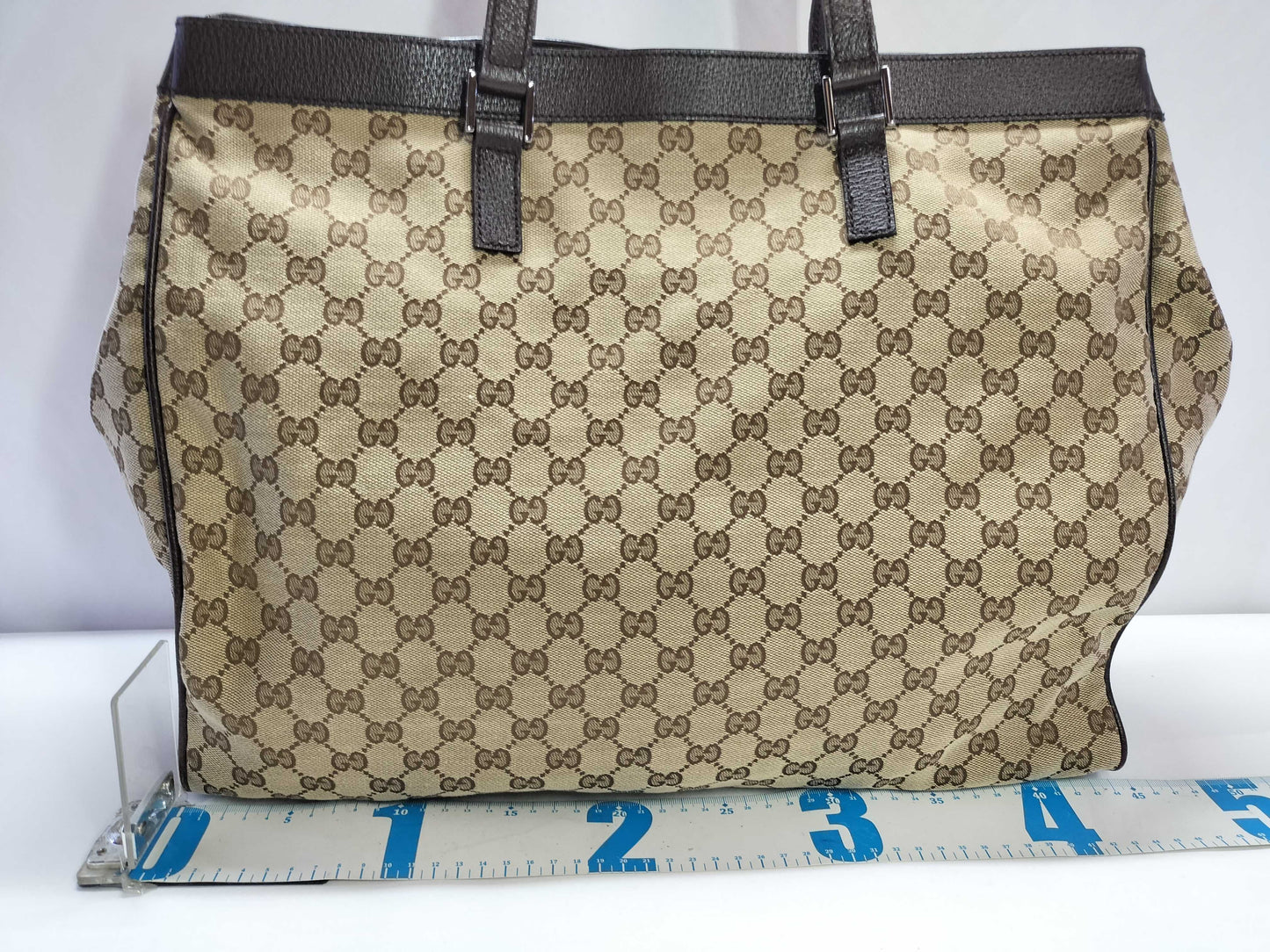 GUCCI GG Canvas Tote Bag