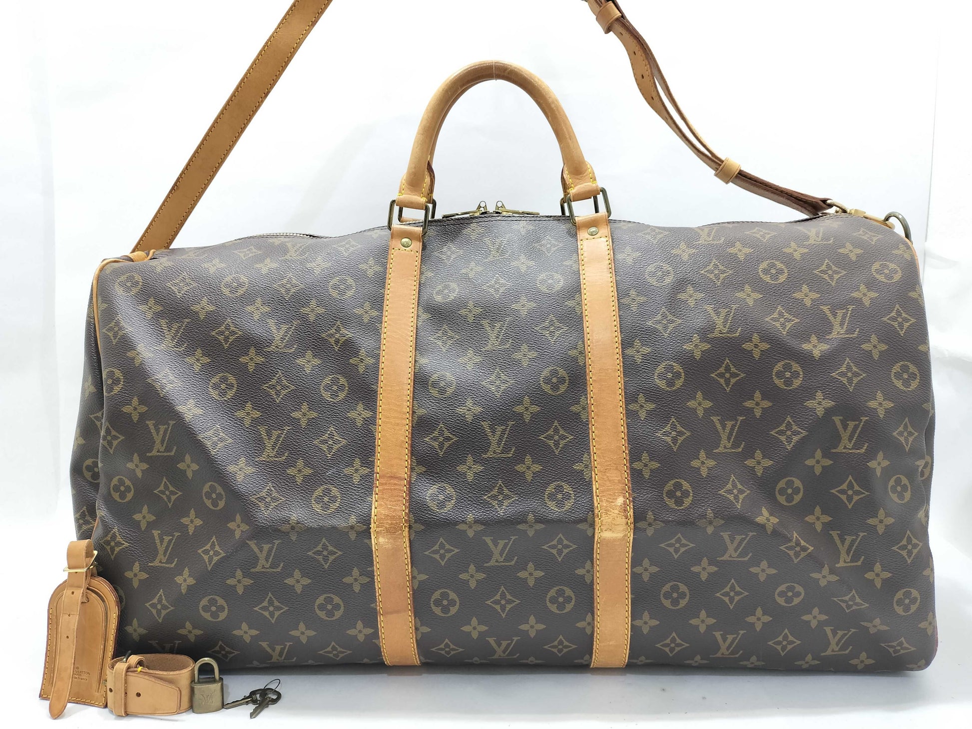 LOUIS VUITTON Louis Vuitton Keepall Boston Bag
