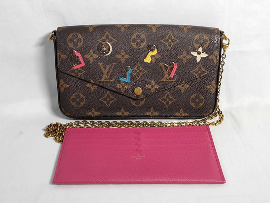LOUIS VUITTON LOUIS VUITTON Vuitton Pochette Felicie Shoulder Bag
