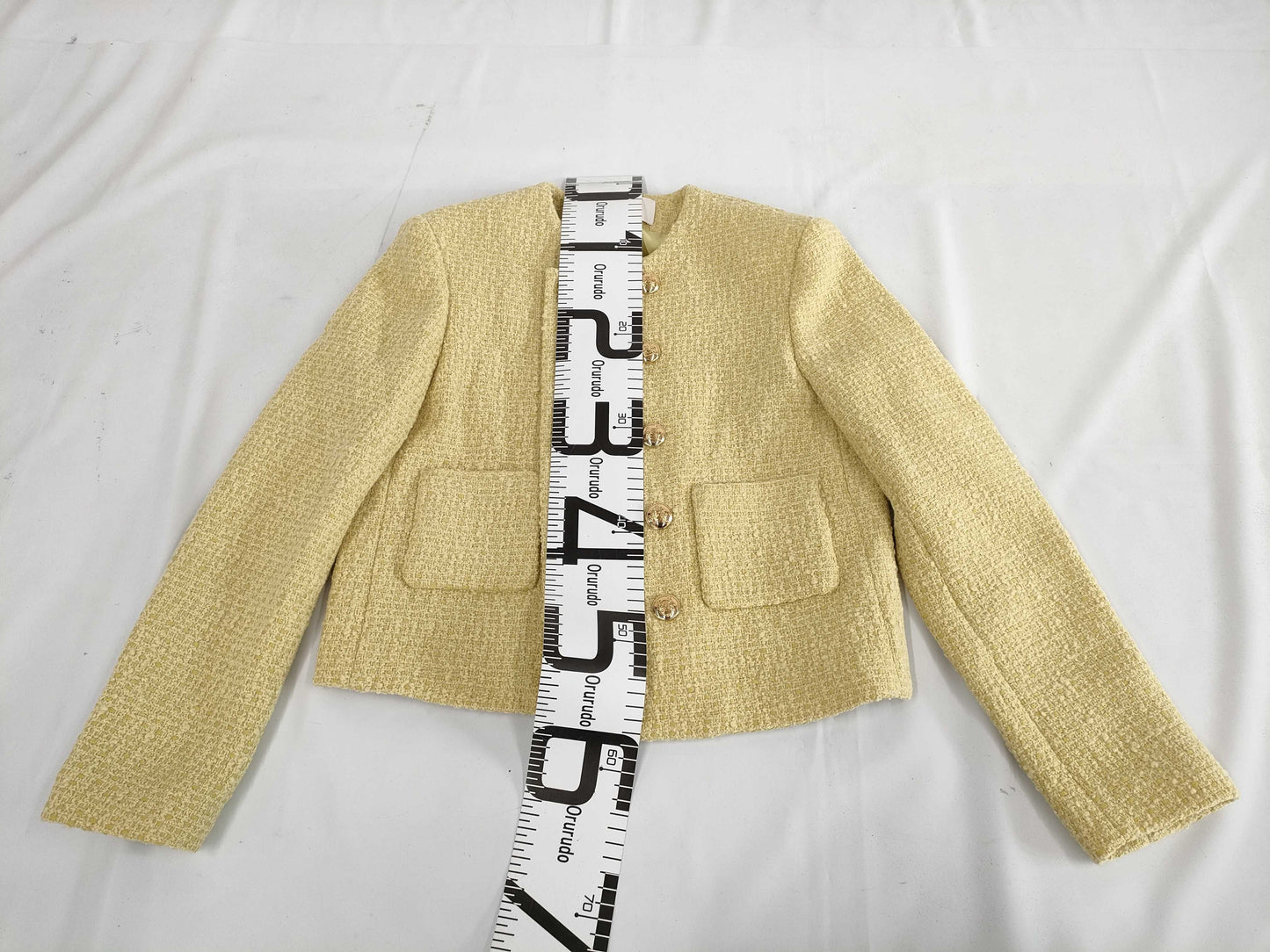 CELINE Tweed Jacket Size 38