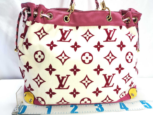 LOUIS VUITTON LOUIS VUITTON Vuitton Monogram Pile Eponge Tote Bag