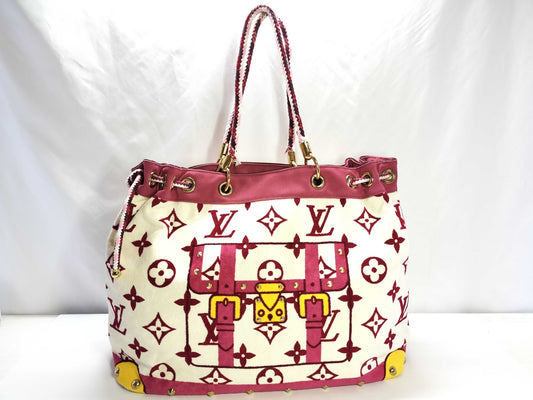 LOUIS VUITTON LOUIS VUITTON Vuitton Monogram Pile Eponge Tote Bag