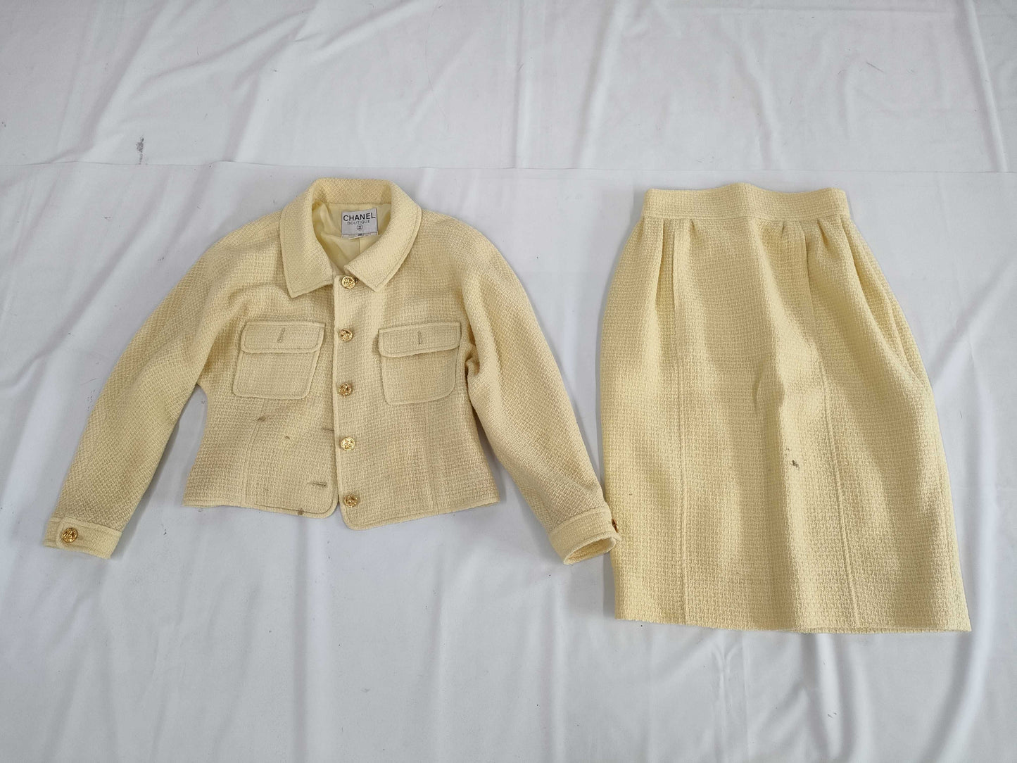 CHANEL Tweed Jacket Size 38 Other Apparel