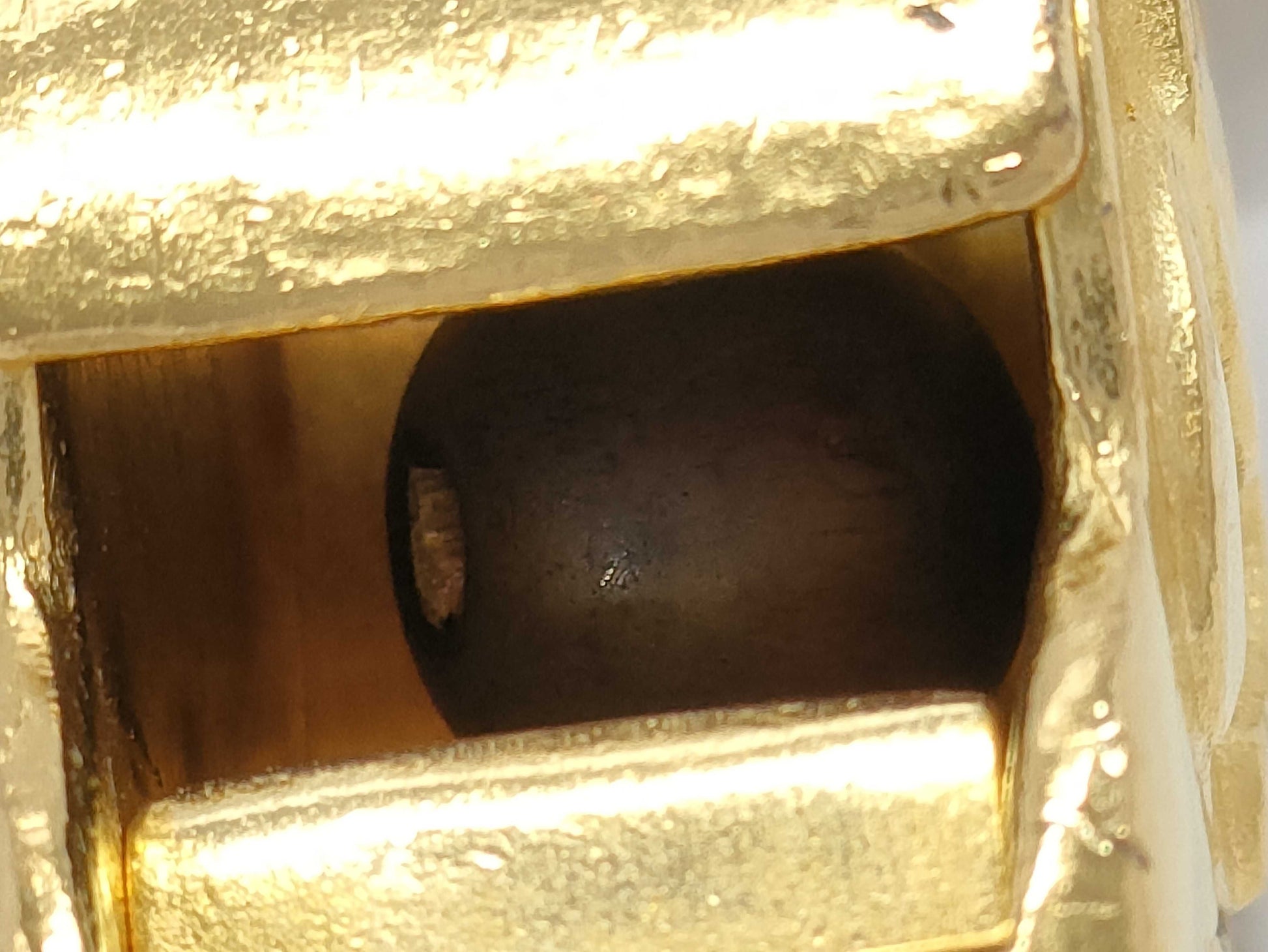 CHANEL Whistle Gold Chain Necklace 96P Necklace