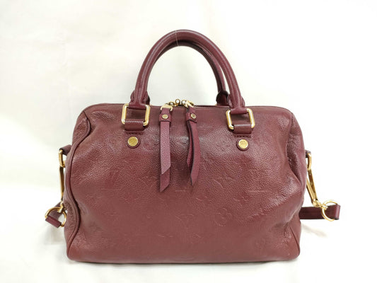 LOUIS VUITTON Monogram Empreinte LOUIS VUITTON Speedy 25 Bandouliere Empreinte Hand Shoulder Bag SD4112 Shoulder Bag