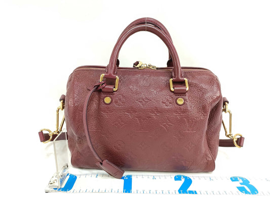 LOUIS VUITTON Monogram Empreinte LOUIS VUITTON Speedy 25 Bandouliere Empreinte Hand Shoulder Bag SD4112 Shoulder Bag