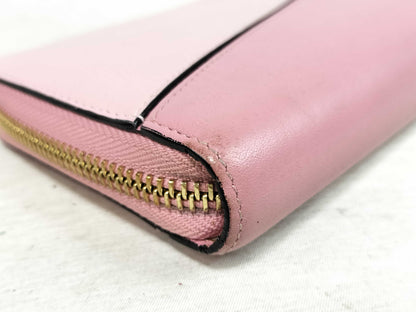 LOEWE Puzzle Round Zip Long Wallet Leather Wallet