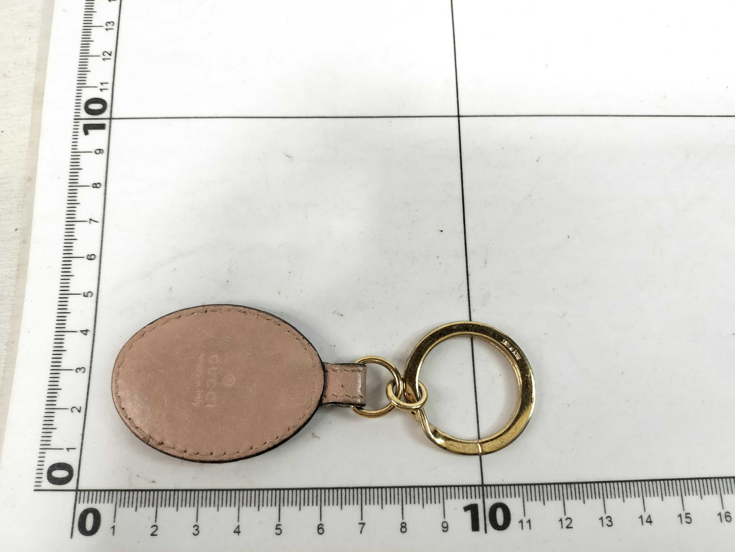GUCCI GUCCI Key Case Leather Logo Key Case/Key Holder