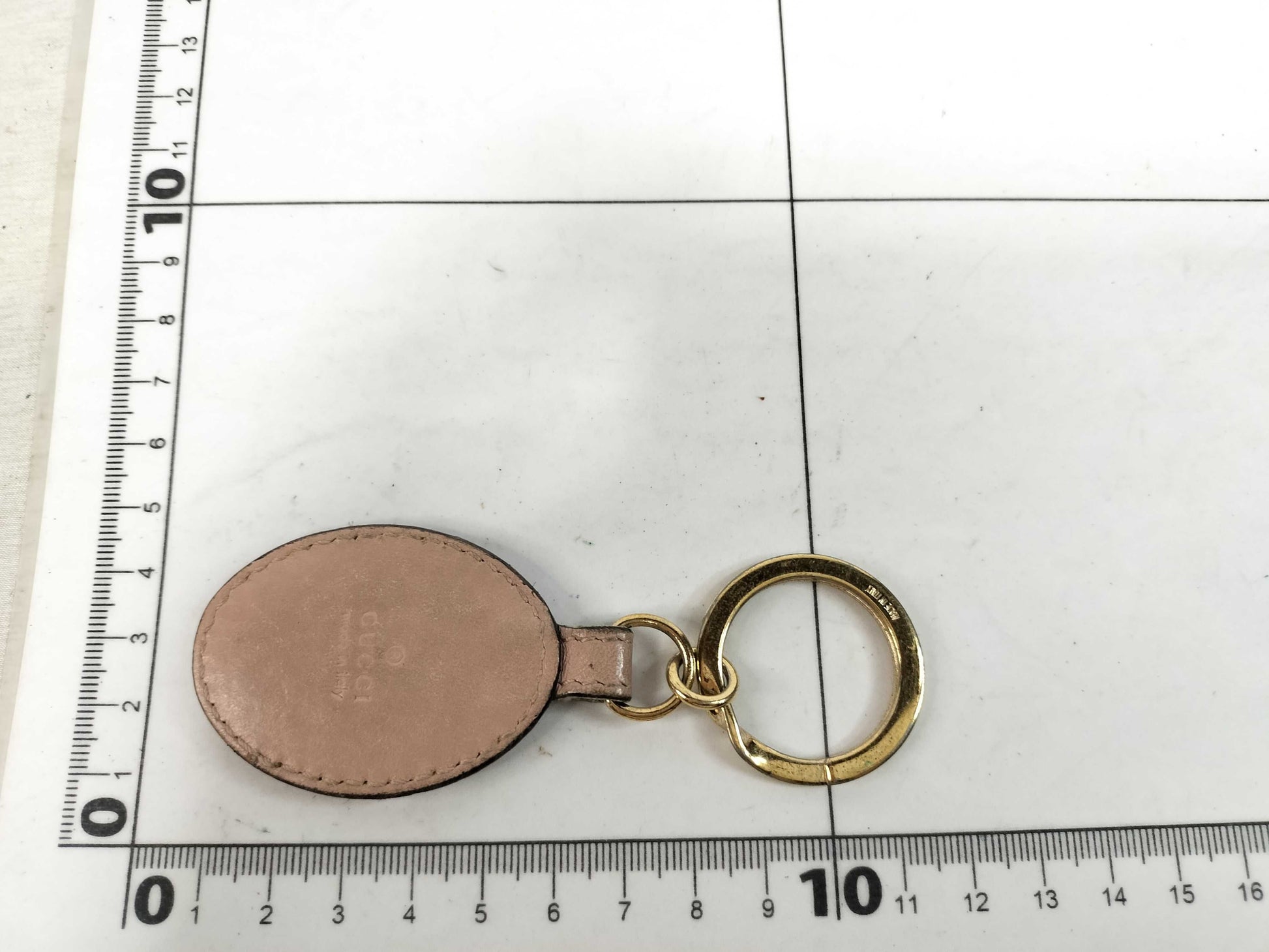 GUCCI GUCCI Key Case Leather Logo Key Case/Key Holder
