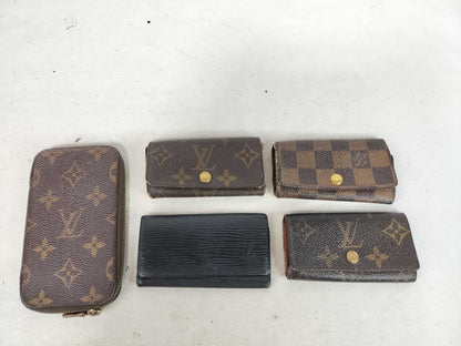 LOUIS VUITTON Monogram Damier Key Case 5-Piece Set
