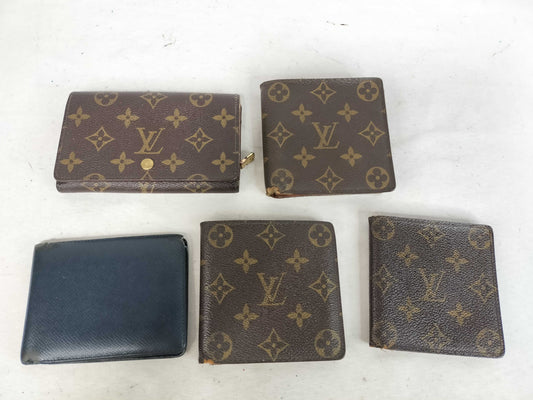 LOUIS VUITTON LOUIS VUITTON Monogram Louis Vuitton Monogram Taiga Folding Wallet Marco Multiple Wallet