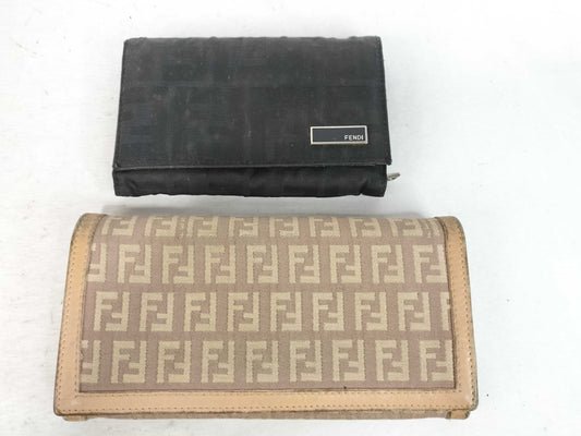 FENDI Zucca pattern FENDI Zucca FF wallet 2-piece wallet