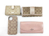 COACH Signature Leather Wallet Set of 4