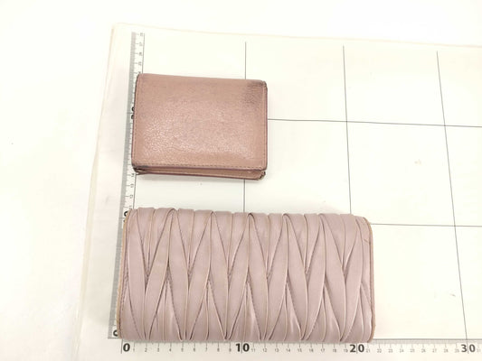 Miu Miu Miu Miu Miu Matelasse Wallet 