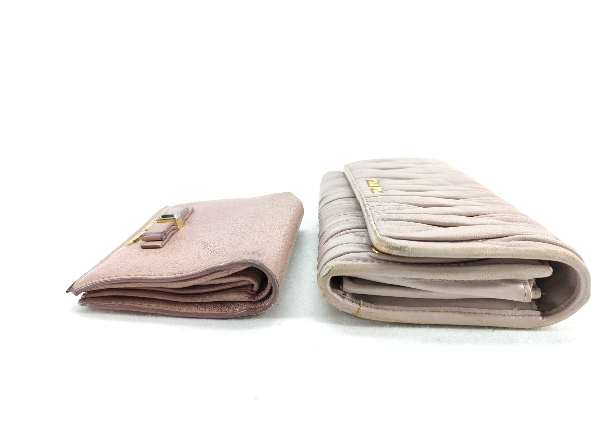 Miu Miu Miu Miu Miu Matelasse Wallet 