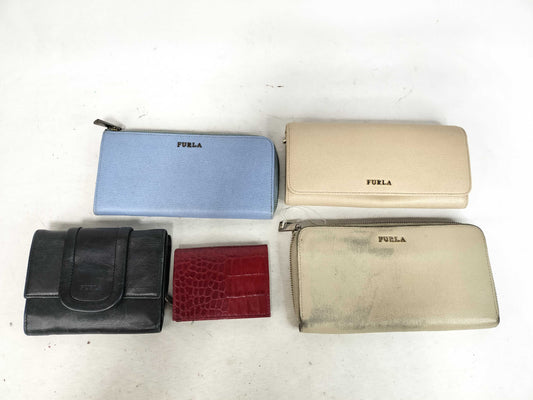 FURLA FURLA Saffiano Leather 5-Piece Wallet Set