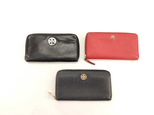 Tory Burch Tory Burch Leather Long Wallet 3-Piece Wallet