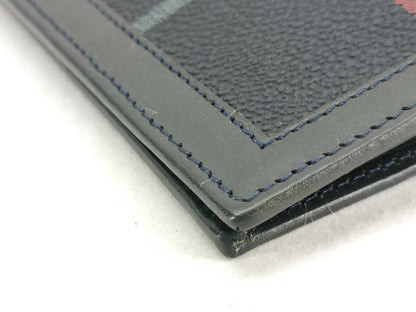 BURBERRY Check PVC Long Wallet, Unused, Billfold