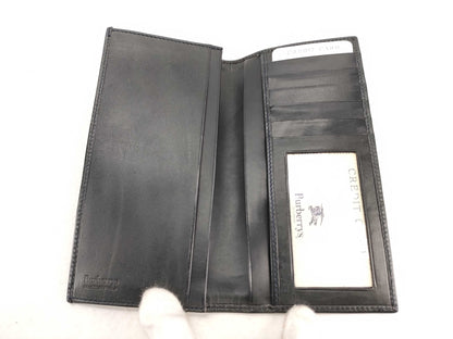 BURBERRY Check PVC Long Wallet, Unused, Billfold