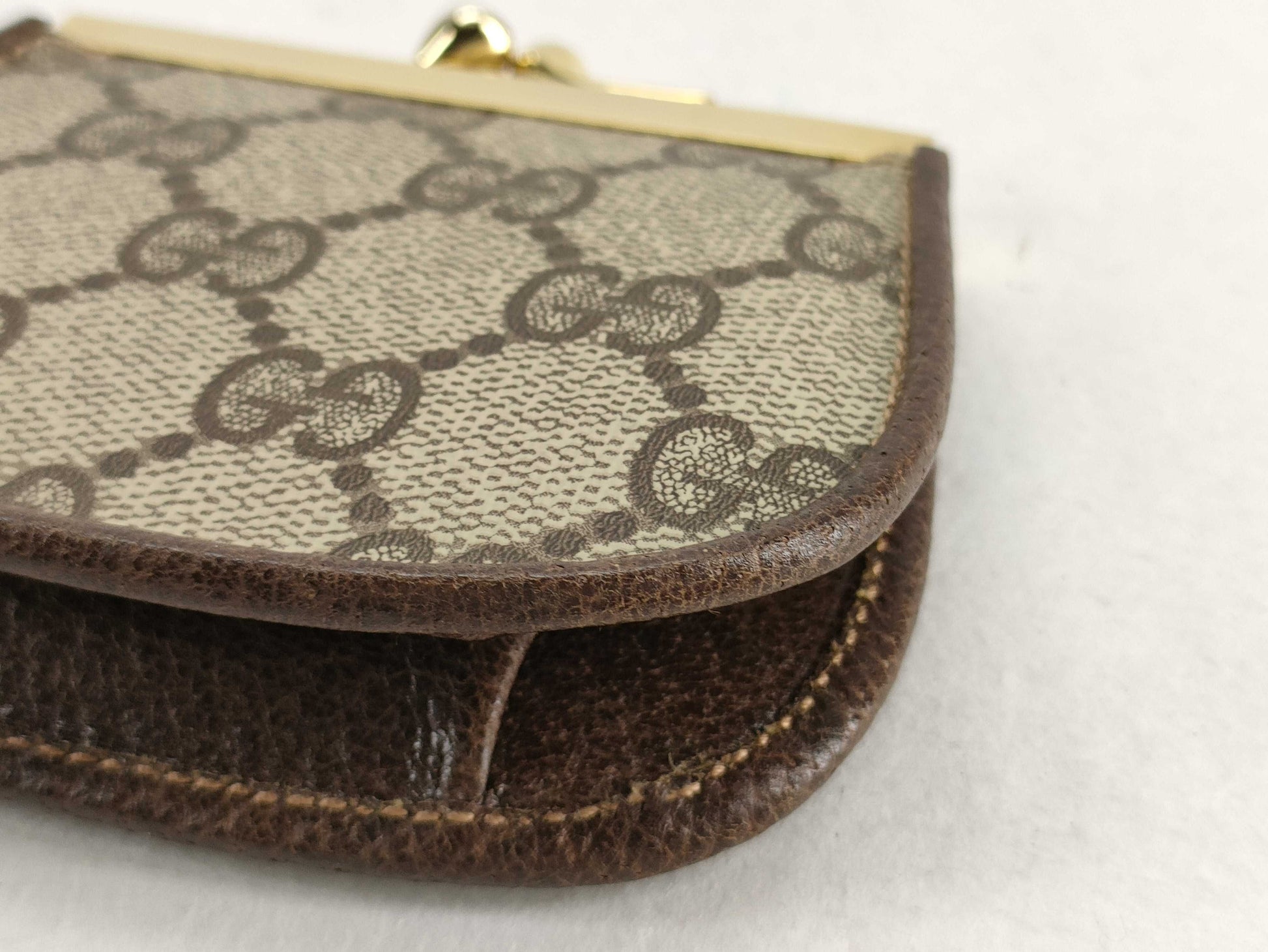GUCCI Old GUCCI Old GG Clasp Coin Case Unused Coin Case