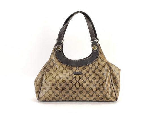 GUCCI GG Supreme GUCCI GG Crystal Handbag Tote Bag