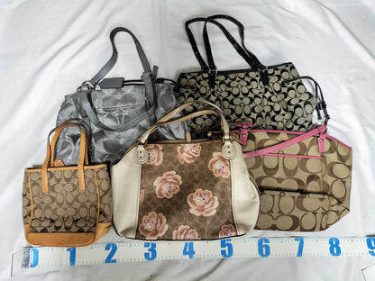 COACH Signature 5-Piece Shoulder Bag Set