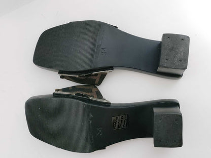  FENDI Zucca pattern FENDI Zucca FF sandals women's sandals