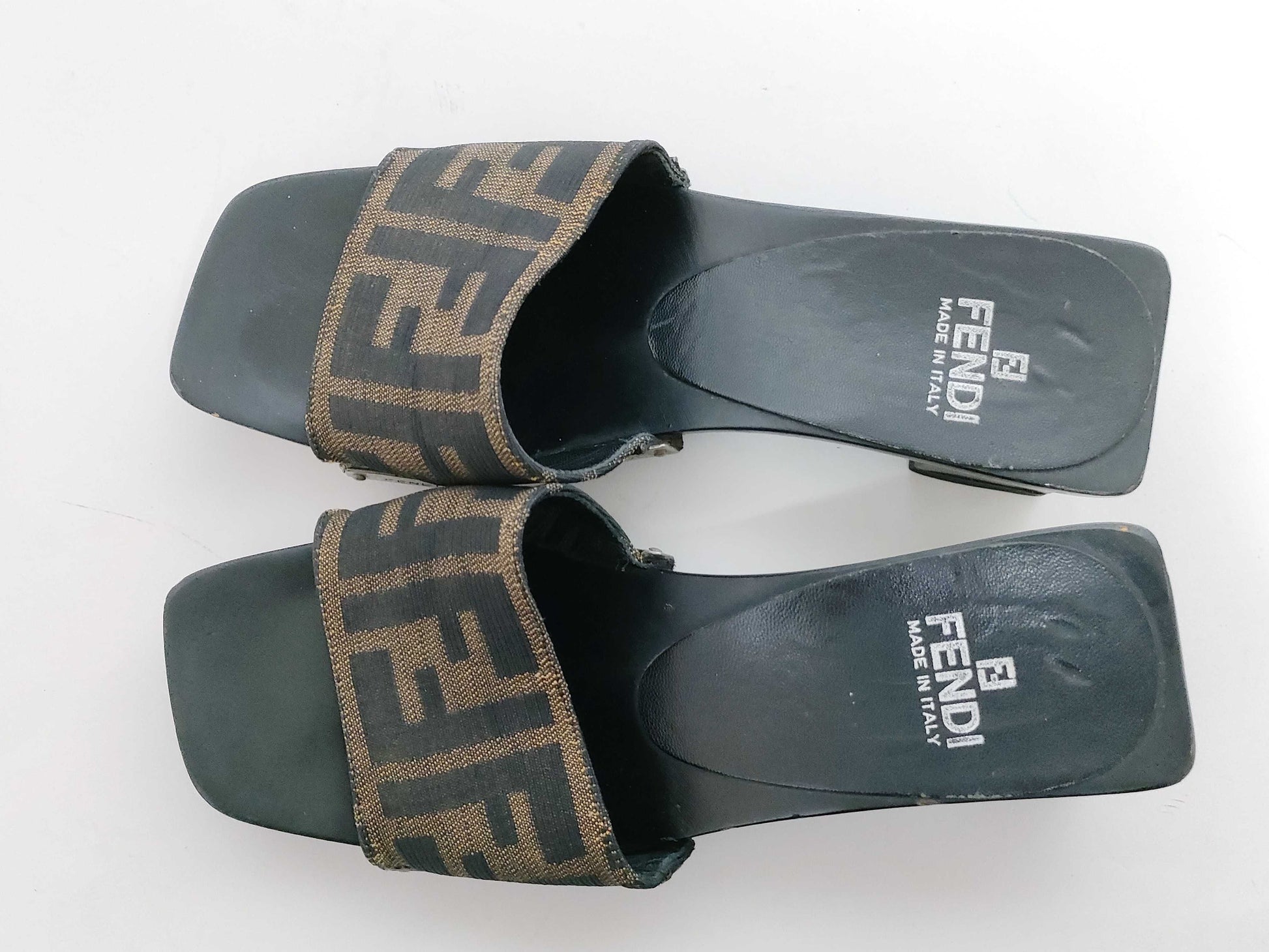  FENDI Zucca pattern FENDI Zucca FF sandals women's sandals