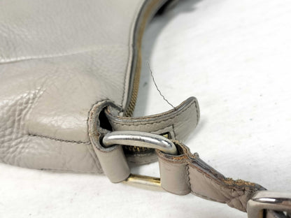 HIROFU HIROFU Leather H Logo Shoulder Bag