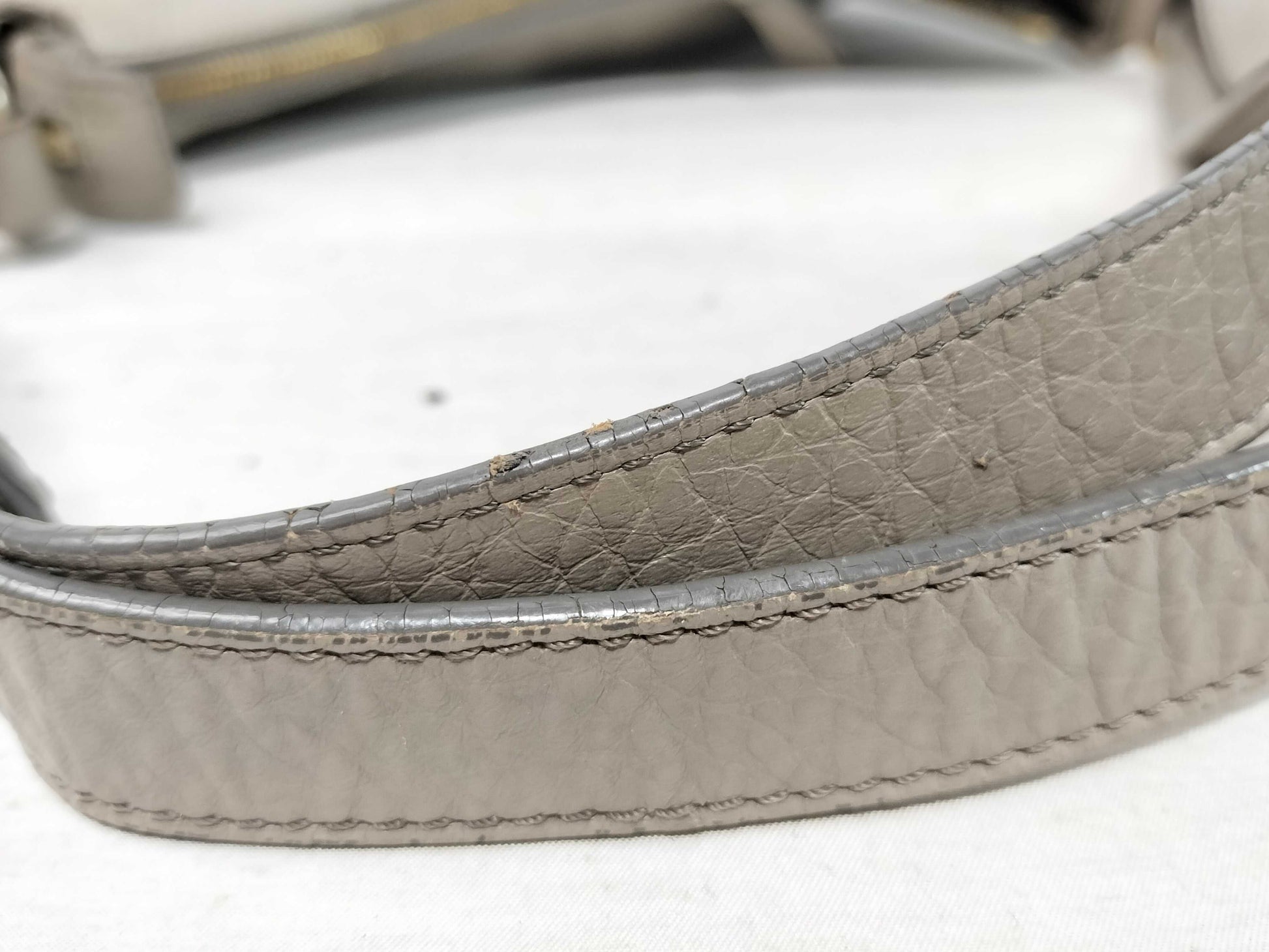 HIROFU HIROFU Leather H Logo Shoulder Bag